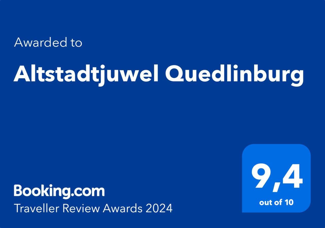 Altstadtjuwel Quedlinburg Exterior foto